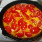 にんにくたっぷりトマトのチーズ焼き